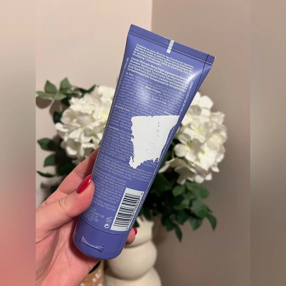 AVEDA • BLONDE REVIVAL • PURPLE TONING SHAMPOO & CONDITIONER BUNDLE